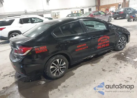 2013 Honda Civic Ex из США, поврежденный, VIN 19XFB2F83DE277333